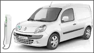  ??  ?? Switch hitch: Renault Kangoo ZE is costly to buy