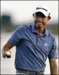  ?? FERNANDO LLANO/AP ?? Collin Morikawa’s 64 Saturday gives him a fiveshot lead over Brooks Koepka in the Hero World Challenge.