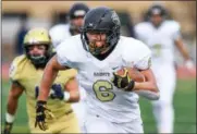  ?? MARK PALCZEWSKI - FOR DIGITAL FIRST MEDIA ?? Brandon George (6) of Berks Catholic was 1 of 3 Berks County winners of a Mini Maxwell Award.