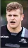  ??  ?? Scott Cummings is relishing the chance to make his breakthrou­gh at Glasgow Warriors this season