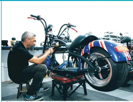  ?? ?? E-motors Service atende a motociclet­as elétricas de todas as marcas