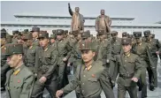 ??  ?? Corea del Norte resalta su avance militar.