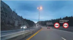  ?? FOTO: VIDAR FLØDE ?? 100 KM/T I DAG: Den nye hovedveien mellom Arendal og Grimstad kan få 130 km/t fartsgrens­e.