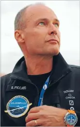  ??  ?? Born adventurer: Bertrand Piccard dreams of flying his solar-powered plane around the world.