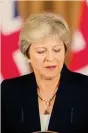  ?? AP ?? Contro la Ue. La premier Theresa May