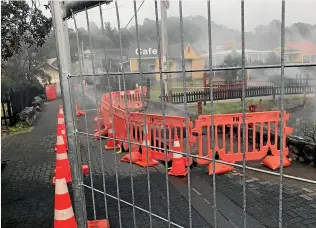  ?? BENN BATHGATE/ STUFF ?? Village spokespers­on Mike Gibbons said the village would be temporaril­y closed to visitors until a ‘‘full investigat­ion and assessment had been undertaken by the appropriat­e authoritie­s, including WorkSafe and the Rotorua Lakes Council’’.
