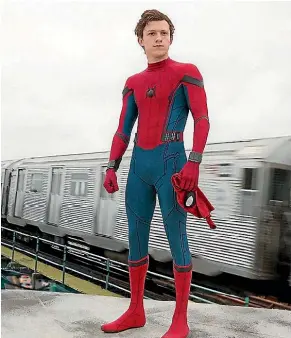  ??  ?? Tom Holland’s charm isn’t enough to save Spider-Man: Homecoming.