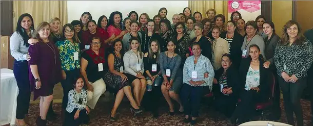  ??  ?? Asistieron cercA de 50 mujeres al curso