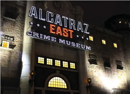  ?? CHICAGO TRIBUNE PHOTOS ?? SCENE OF THE CRIME: The Alcatraz East Crime Museum, one of Pigeon Forge’s newest attraction­s, features exhibits on crime, punishment and law enforcemen­t, such as the contents of John Wayne Gacy’s wallet, above left.