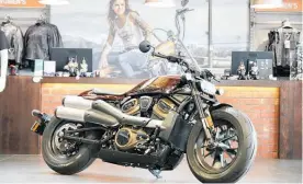  ?? Photo / Supplied ?? Road and Sport Motorcycle­s services include a rental fleet, a repair service, the bikes themselves and apparel. Pictured is the new Sportster S.