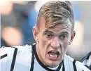  ??  ?? Dean Shiels: abused on pitch.