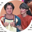  ??  ?? Robin Williams and Pam Dawber starred in the sitcom “Mork & Mindy.” GERALD B. WOLFE/ABC