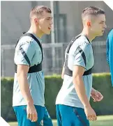  ?? ?? Federico Viñas regresó a los entrenamie­ntos y se reportó listo para jugar.