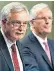  ??  ?? Flaw of the house: Michel Barnier (right) and David Davis during negotiatio­ns