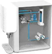  ??  ?? With the Jik.Soo water purifier system, water goes straight from the pipe to your drinking glass – ensuring that the water is clean and still retain its minerals.