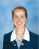  ??  ?? St Paul’s Anglican Grammar student Amanda Fontaine of Hernes Oak was the top student for West Gippsland schools with an ATAR of 98.5.