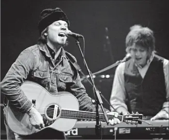  ?? BRIAN KERSEY/AP ?? Wilco’s Jeff Tweedy opts to reflect on life lessons over backstage dish in “Let’s Go (So We Can Get Back).”
