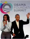  ?? AP ?? Barack and Michelle Obama are preparing to produce their own television show on the streaming service Netflix.