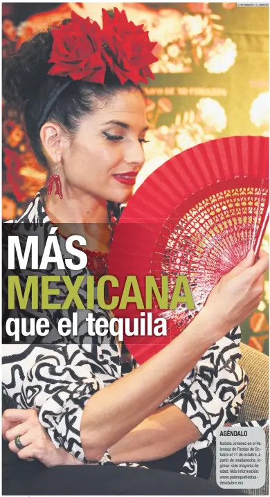  ?? EL INFORMADOR • A. CAMACHO ?? NATALIA JIMÉNEZ. La cantante se muestra feliz de los resultados arrojados por su nuevo disco: “México de mi corazón”.