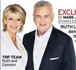  ??  ?? TOP TEAM Ruth and Eamonn