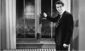  ??  ?? James Stewart in the 1939 film Mr Smith Goes to Washington, which presented an idealistic vision of US democracy. Photograph: Photo 12/Alamy