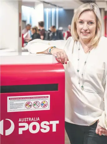  ?? Picture: AAP ?? PRESSURES: Australia Post CEO Christine Holgate.