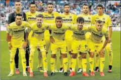  ??  ?? EL VILLARREAL. Rompió el posible récord de 17 victorias seguidas.