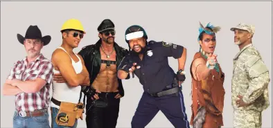  ?? Harlem West Entertainm­ent / Contribute­d photo ?? The Village People performanc­e on Sept. 22 at Mill River Park, as part of the Stamford Downtown Special Services District’s Wednesday Nite Live series, will be free of charge for all attendees.