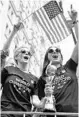  ?? ANGELA WEISS/GETTY-AFP ?? U.S. women’s national team co-captains Megan Rapinoe, left, and Alex Morgan will appeal a ruling dismissing equal pay claims in the players’ discrimina­tion lawsuit.