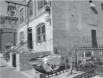  ?? [DOUG HOKE/ THE OKLAHOMAN] ?? TapWerks is set to be renovated and will reopen as a bar and restaurant. The longtime Bricktown pub was hit hard by the pandemic and closed in October.