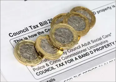  ?? ?? Council tax in Maidstone will rise by 4.7% overall in April