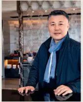  ??  ?? Jerry J. I. Chen in Beijing. Chen is an internatio­nally renowned art connoisseu­r and founder of the Chinese furniture brand “Chunzai.” by Chen Jian