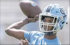  ?? Steph Chambers/Post-Gazette ?? Central Valley quarterbac­k Ameer Dudley, a sophomore, has rushed for 364 yards and passed for 926 yards this season.