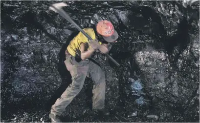  ?? Picture: Getty Images ?? ‘NEGLIGENT’. The mining companies allegedly knew of the dangers posed to miners by coal dust but failed to protect them from toxic levels of exposure.