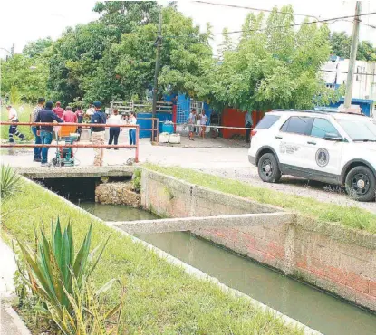  ?? YAZMÍN SÁCHEZ ?? Buscaron en drenes, una laguna y en el río Pánuco.