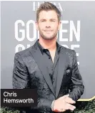  ??  ?? Chris Hemsworth