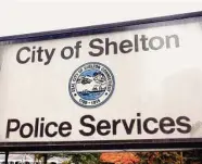  ?? Ned Gerard/Hearst Connecticu­t Media ?? Shelton Police Department, in Shelton, Oct. 18, 2022.