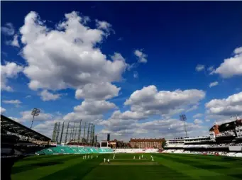  ??  ?? The Oval always attracts a good crowd (Getty)