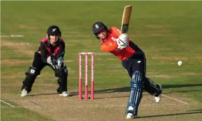  ??  ?? Sarah Taylor pictured in action at the crease for England against New Zealand in June last year. Photograph: Peter Cziborra/Action Images