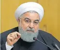  ??  ?? Presidente. Hassan Rohani.