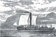  ?? ?? The Comet, the first Scottish passenger steamboat, made her trial trip from Glasgow to Greenock on this day in 1812