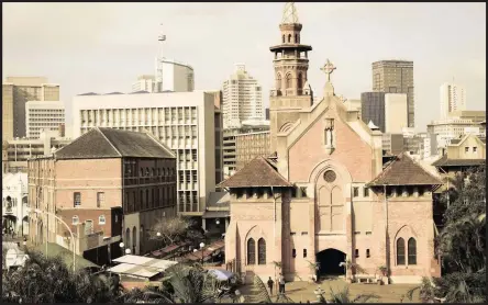  ??  ?? Emmanuel Cathedral still stands tall today.