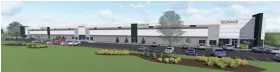  ?? STEPHEN PERRY SMITH ARCHITECTS INC. ?? A 186,000-square-foot light industry facility will be the first building at Willow Creek Business Park in Germantown.