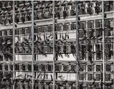  ?? Eli Durst / New York Times ?? Some Texas leaders claim energy-guzzling crypto mining operations, like this one in Rockdale, could stabilize the grid.