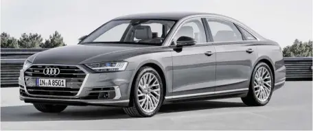 ?? BILDER: SN/AUDI ?? Der Erfolg des A8 wird für Audi im Kampf um die Premium-Marktführu­ng essenziell.