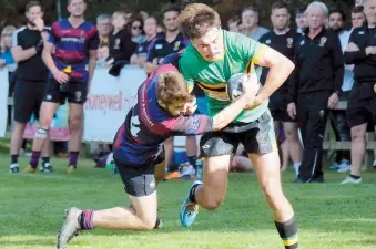  ?? ?? Maidenhead RFC in action against Bracknell earlier this season. Photo: Andrew Batt