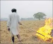  ?? HT PHOTO ?? According to the data on stubble burning cases compiled by district-level authoritie­s till November 12, no fire in more than 17,000 sites across Punjab was spotted.