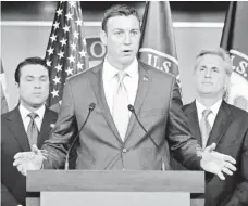  ?? CAROLYN KASTER, AP ?? Rep. Duncan Hunter, R-Calif., seeks answers from the Army.