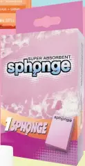  ??  ?? Sphonge sponge, £3.95
Humblestuf­f concentrat­e refill, £12