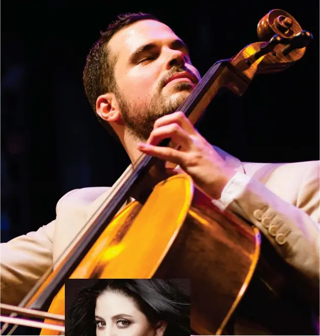  ?? ?? ↑
Naseem Alatrash is a Grammy Awardnomin­ee cellist and composer.